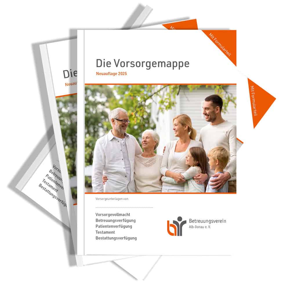 Vorsorgemappe Mockup